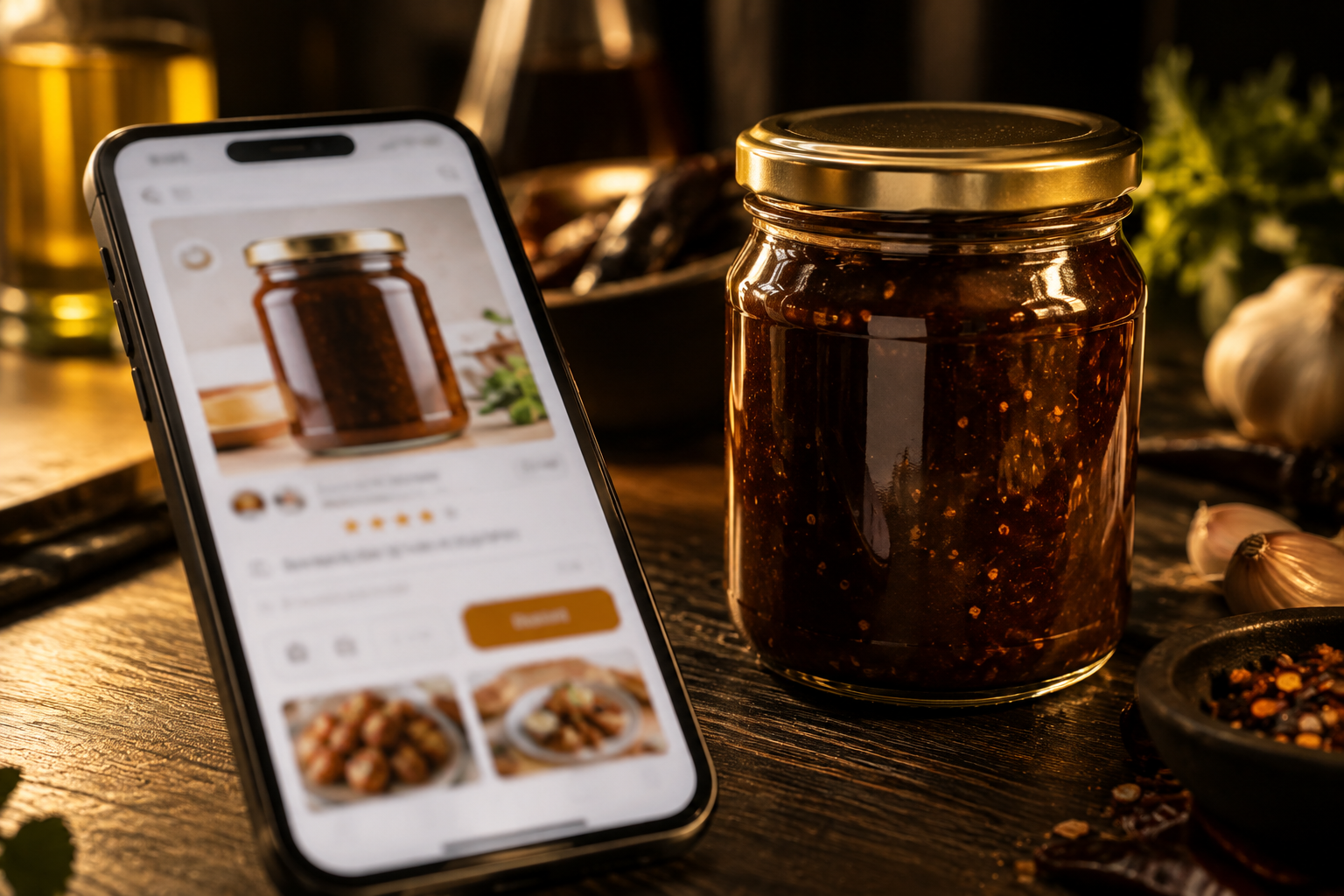 Digital shopper reviewing a product label online, reflecting e-commerce label scrutiny